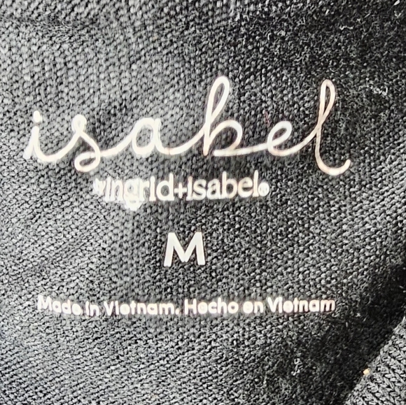 Long Sleeve Over Shoulder Cross Front Maternity Top Isabel Maternity MED - Picture 9 of 11